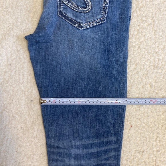 Silver Tab Jean’s!! Aiko, mid boot style !! Size W30 L33 - Picture 11 of 13